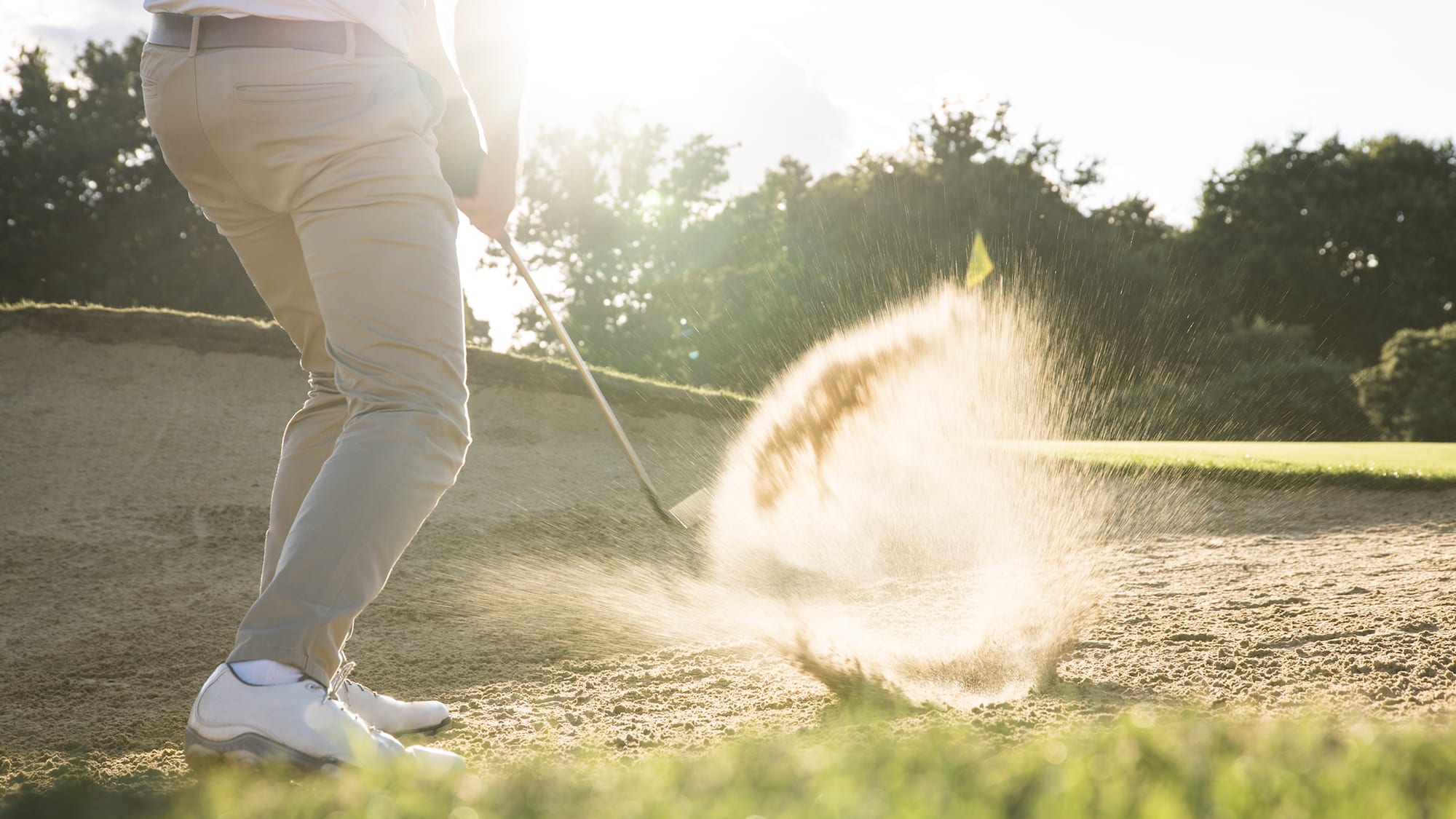 fairway bunker shot