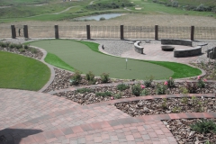 Residential GolfGreens Installation With a Gorgeous View