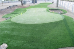 Beautiful GolfGreens Practice Green Installed by ForeverLawn