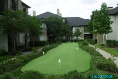 GolfGreens Installation Completed by ForeverLawn Texas Gulf Coast in Houston, Texas