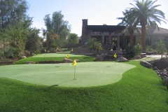 Residential GolfGreens Install in Gilbert, AZ