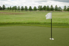 A picturesque putting green at Whetstone Conference and Events Center in Louisville, Ohio