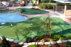 Backyard GolfGreens Installation