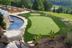 Backyard GolfGreens Installation