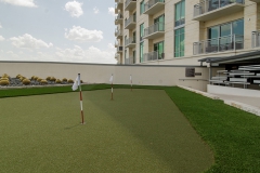 Putting Green In Downtown Austin, TX Completed by ForeverLawn Austin