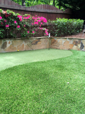 GolfGreens Backyard Installation by ForeverLawn North Central Georgia