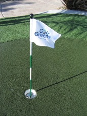 Backyard GolfGreens Installation