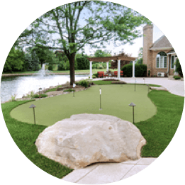 GolfGreens Installation Residential Putting Green in Canton, OH